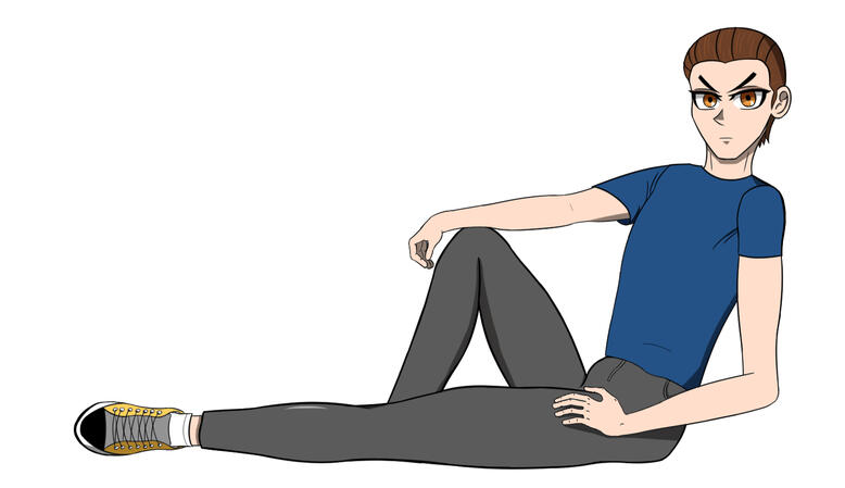 Male Sitting Male Sitting